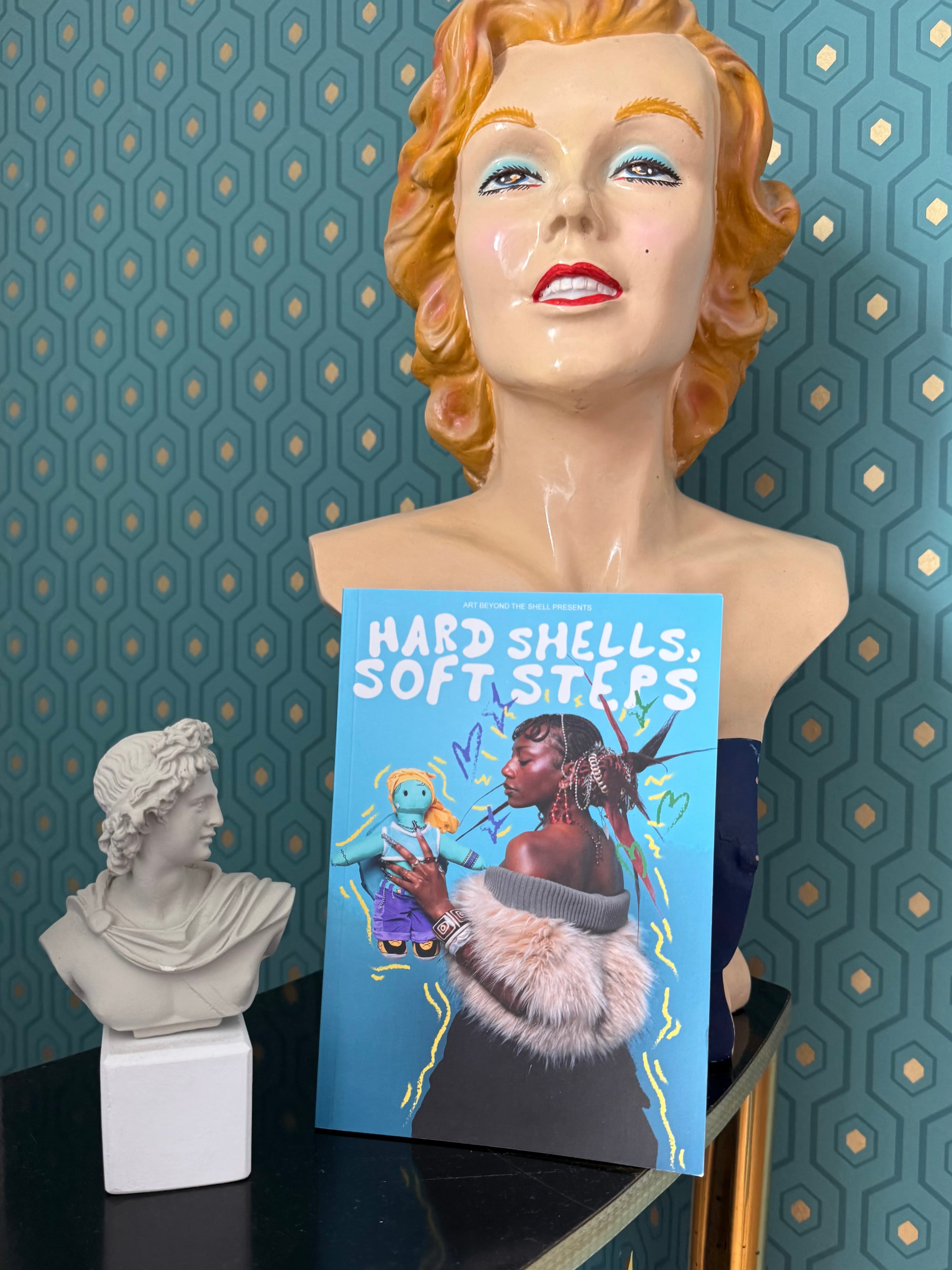Inside page of the Hard Shells, Soft Steps Zine Vol 2